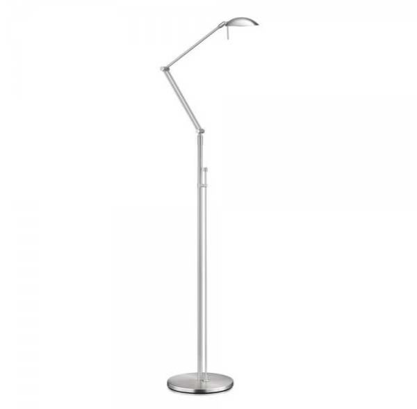 LED floor lamp nickel matt 41.957.05 Knapstein