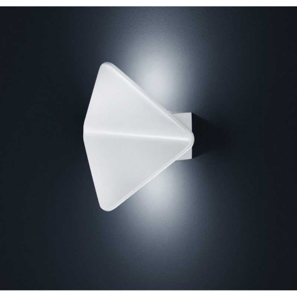 LED wall light Kito gloss white 28/1430.08 Helestra