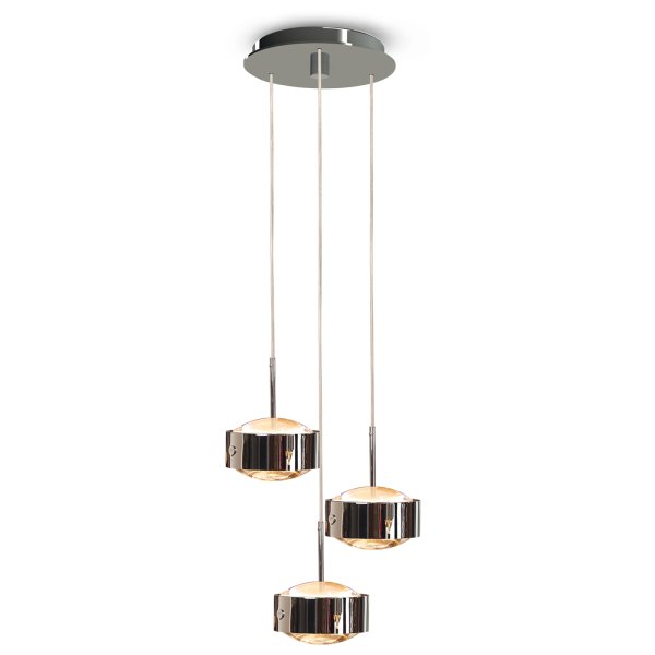 Top Light LED Puk Meg Maxx Drop, colour selection textile cable anthracite