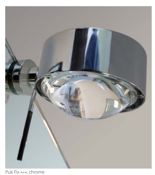TOP Light Spiegelklemmleuchte "PUK FIX+" drehbar Farbauswahl