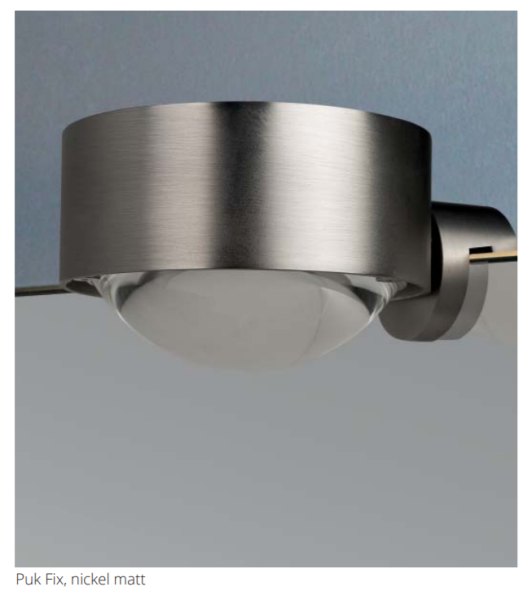 TOP Light Spiegelklemmleuchte "PUK FIX+" drehbar Farbauswahl