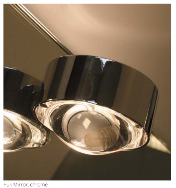 PUK MIRROR LED various colors Top Light