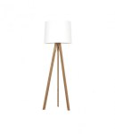 Floor lamp TRE solid wood different colors Herzblut - Made in Germany