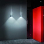 Adjustable LED indoor and outdoor wall lamp different colors
