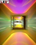LED Innen-/Außenleuchte LOGOS 12 CUBE 883111B Die Lichtmanufaktur