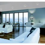 TOP Light Wand- und Deckenleuchte PUK ONE 2 Chrommatt