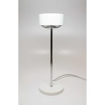 Halogen table lamp PUK Maxx Eye Table 37cm white / chrome incl. Lense clear