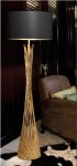 Ferro Luce Vinco/FS Floor Lamp Gold Leaf