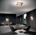 Icone Petra 40 LED ceiling lamp adjustable, various finishes