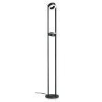 in stock - Knapstein LED floor lamp Wega-S 160cm black 41.994.07 gesture control
