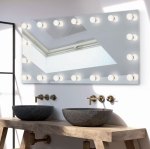 Top Light illuminated mirror BulbLine Configurator