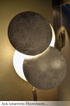LED wall light Nuvola 2092 / A2 Leaf silver Braga