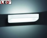Large LED wall light "ONNO" 28/1225.07 white