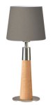 Herzblut Table lamp Conico Asteiche 44cm 30650.80 LS Taupe